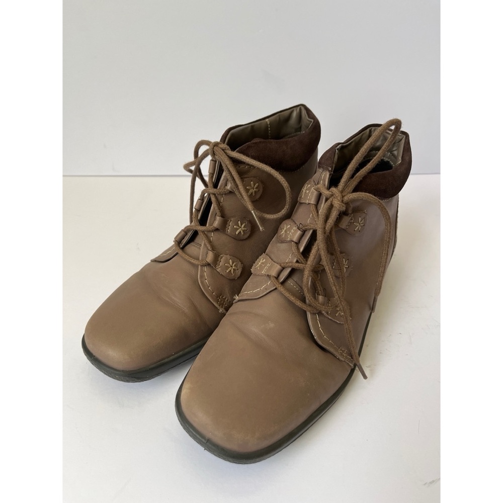 Hotter Brown Indulge Lace Up Boots Women’s Size 7